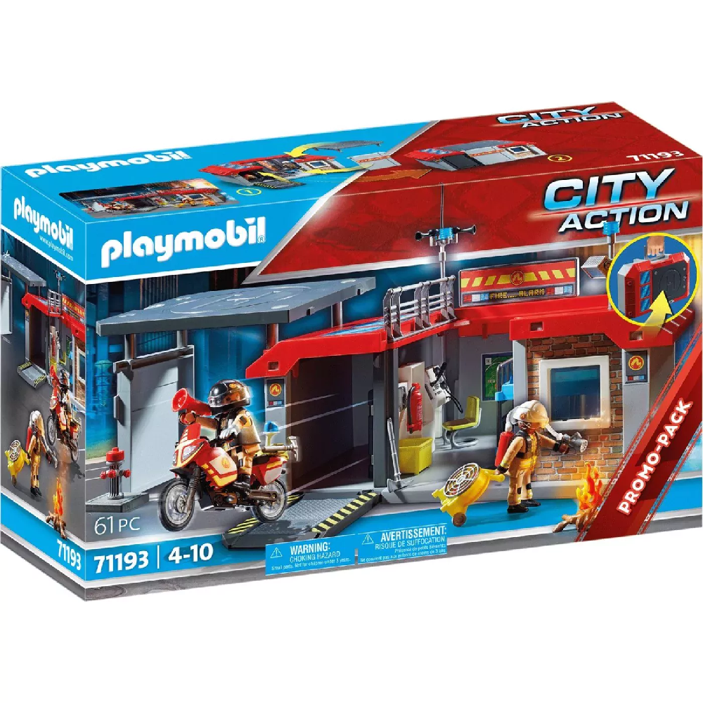 Playmobil City Action - Πυροσβεστικός Σταθμός 71193