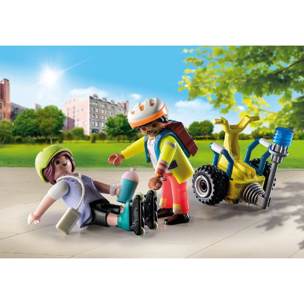 Playmobil City Life - Starter Pack Διάσωση Με Self-Balance 71257