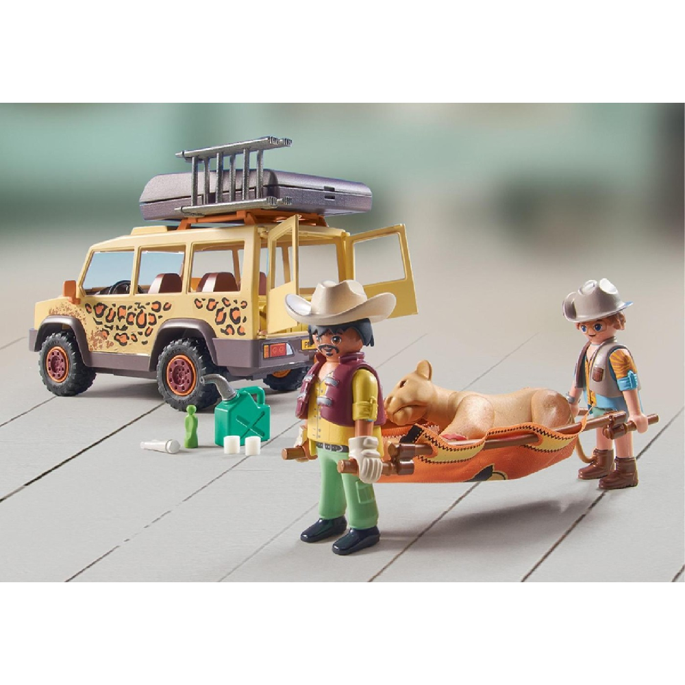 Playmobil Wiltopia - Όχημα Περίθαλψης Άγριων Ζώων 71293