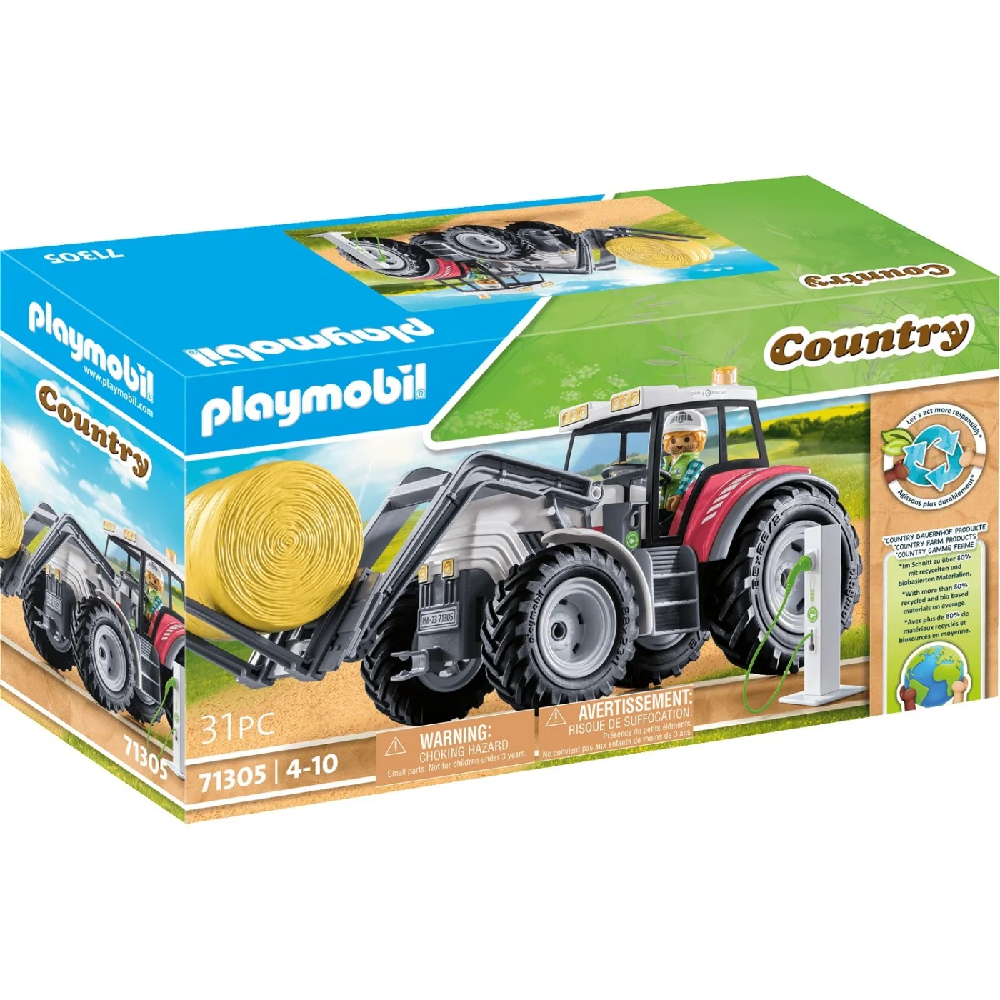 Playmobil Country - Ηλεκτρικό Τρακτέρ 71305