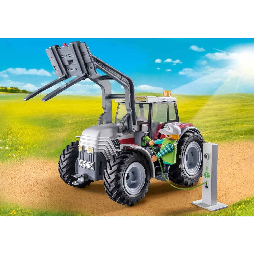 Playmobil Country - Ηλεκτρικό Τρακτέρ 71305