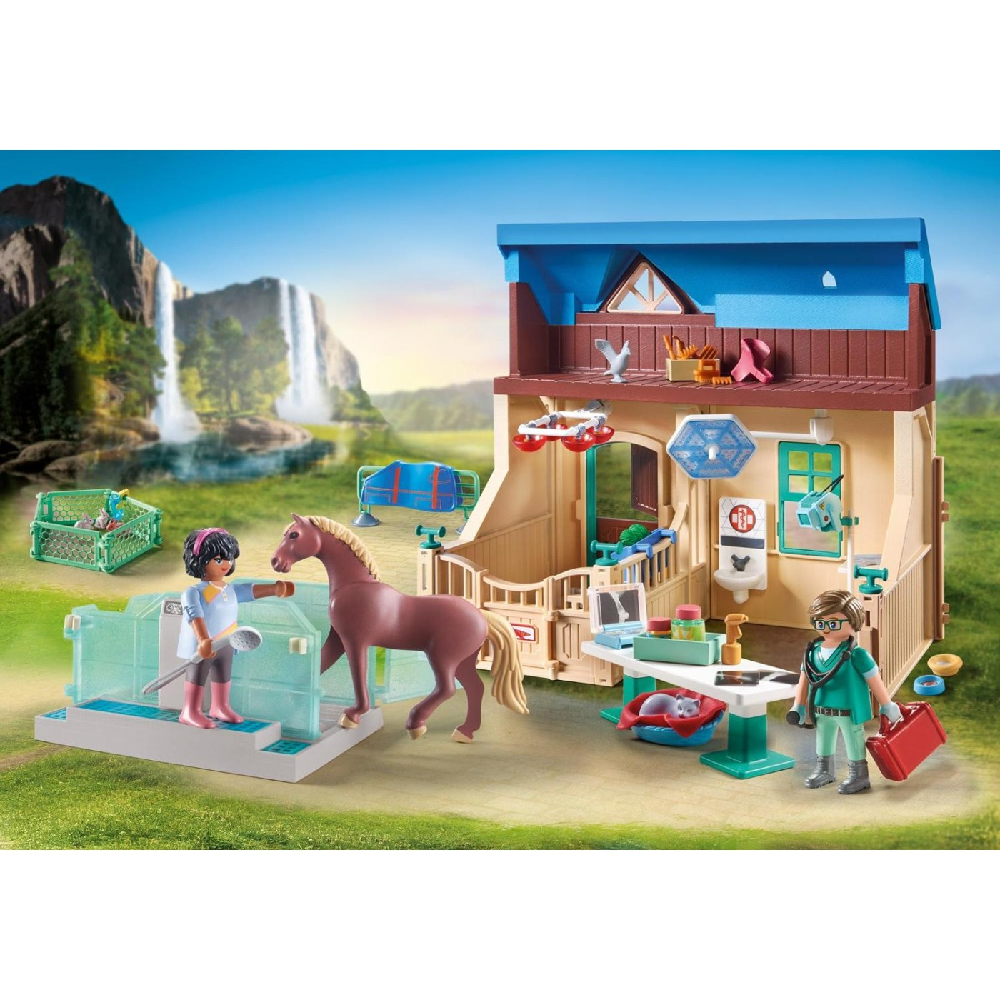 Playmobil Horses Of Waterfall - Κτηνιατρική Κλινική Αλόγων 71352