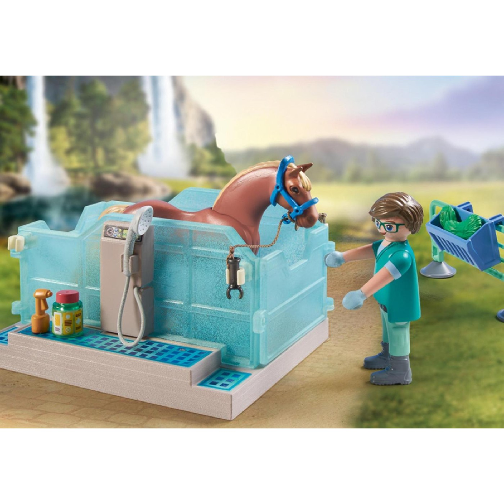 Playmobil Horses Of Waterfall - Κτηνιατρική Κλινική Αλόγων 71352