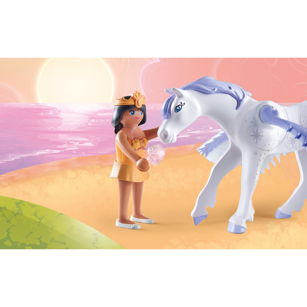 Playmobil Princess Magic - Πήγασος Και Πριγκίπισσες Του Ουράνιου Τόξου 71361
