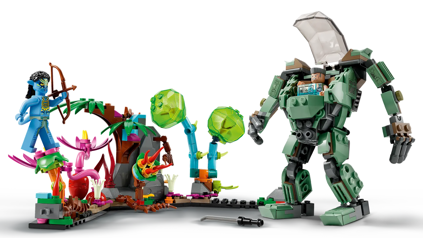 Lego Avatar - Neytiri & Thanator vs. AMP Suit Quaritch 75571