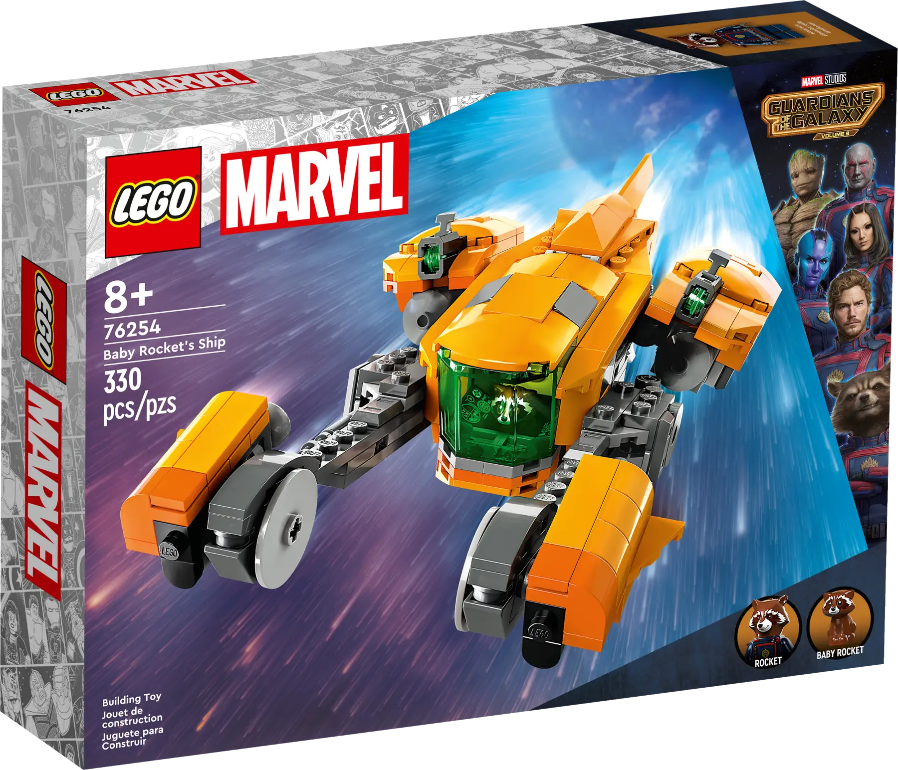 Lego Marvel - Baby Rocket's Ship 76254