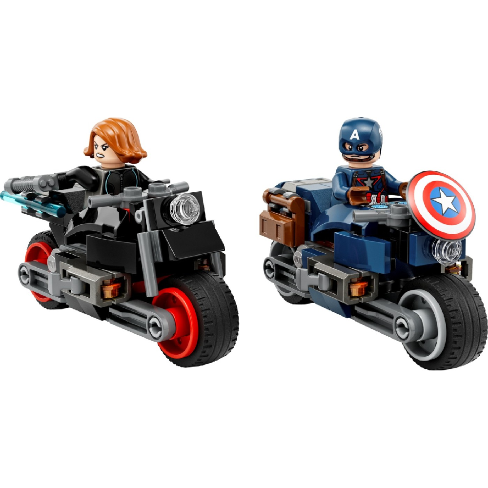 Lego Marvel - Black Widow & Captain America Motorcycles 76260