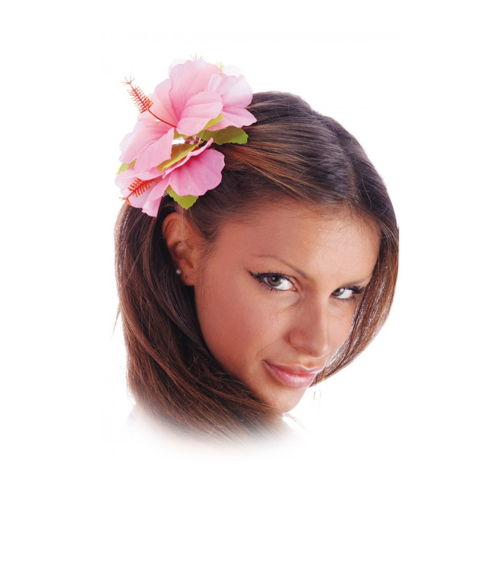 Carnival Toys - Λουλούδι Ροζ Για Τα Μαλλιά 09536