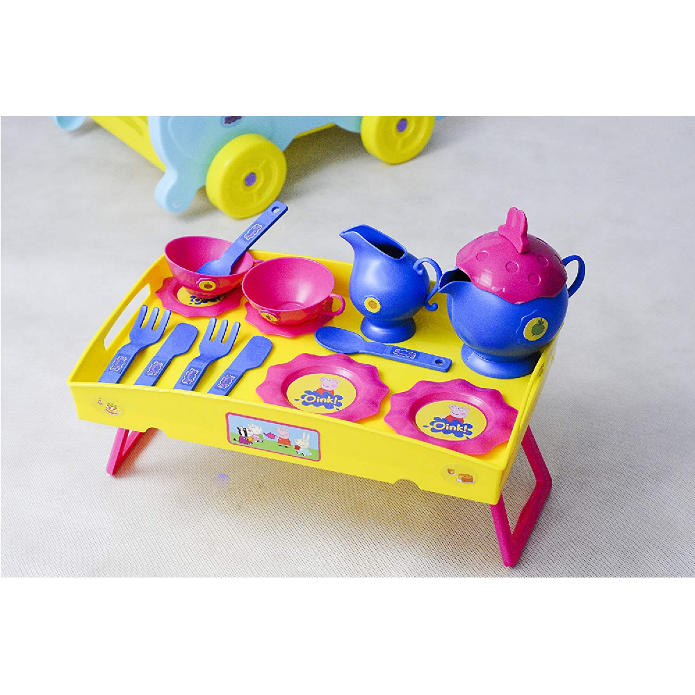 Bildo Peppa Pig - Tea Set & Serving Trolley 8125