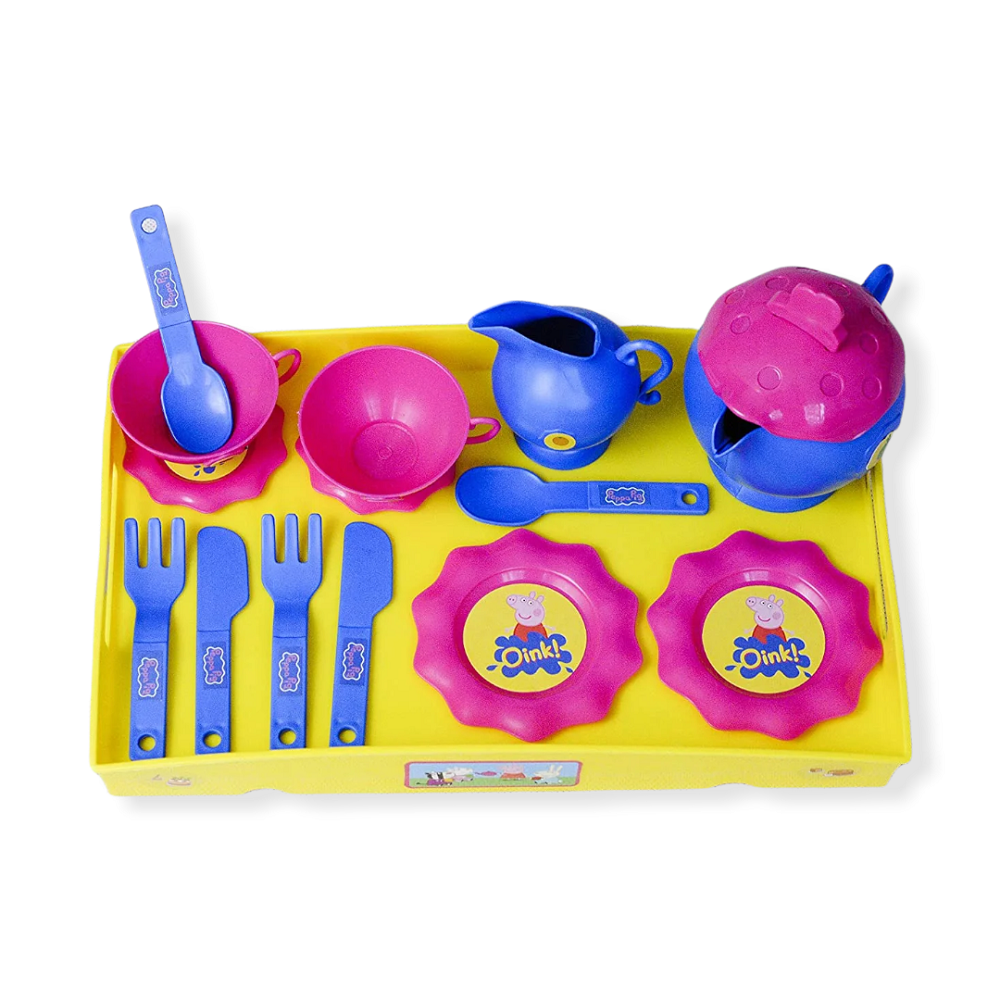 Bildo Peppa Pig - Tea Set & Serving Trolley 8125