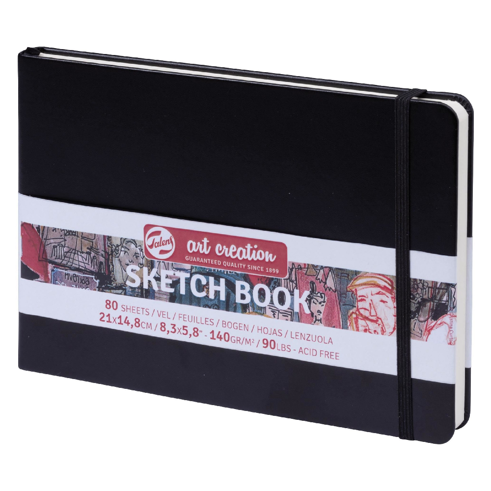 Royal Talens - Σημειωματάριο Sketchbook Art Creation Black 21x14,8 εκ 80 Φύλλα 9314005M Royal Talens - Σημειωματάριο Sketchbook Art Creation Black 21x14,8 εκ 80 Φύλλα 9314005M
