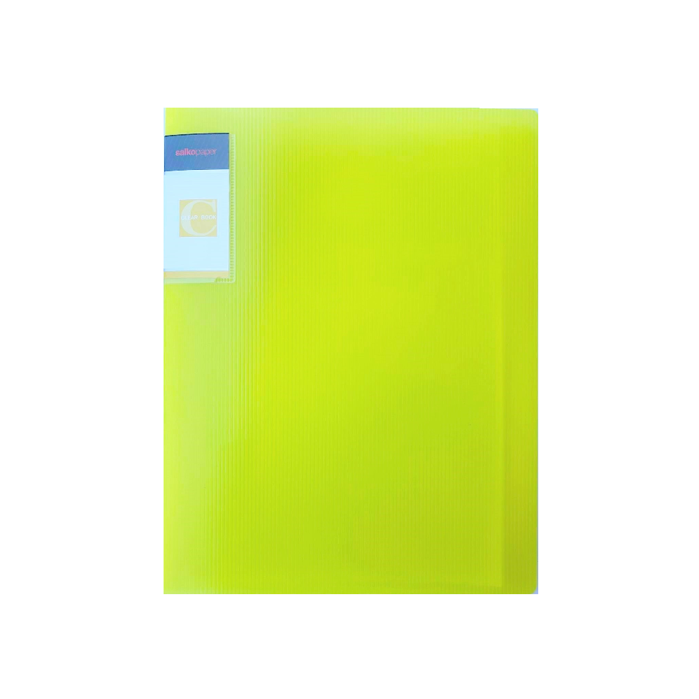 Salko Paper - Ντοσιέ Σουπλ A4, 60 Φύλλων Neon Yellow 9556