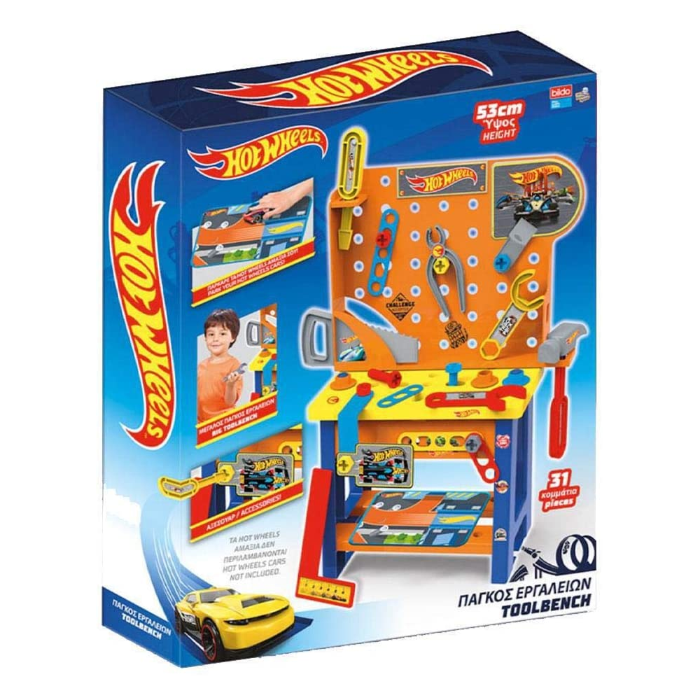 Bildo Hot Wheels - Πάγκος Με Εργαλεία 9602