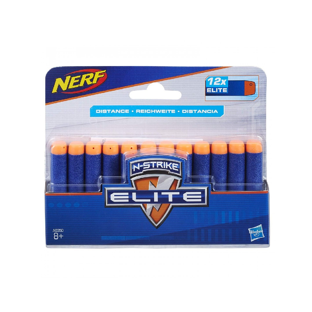 Hasbro Nerf - N-Strike Elite Ανταλλακτικά 12Pack A0350