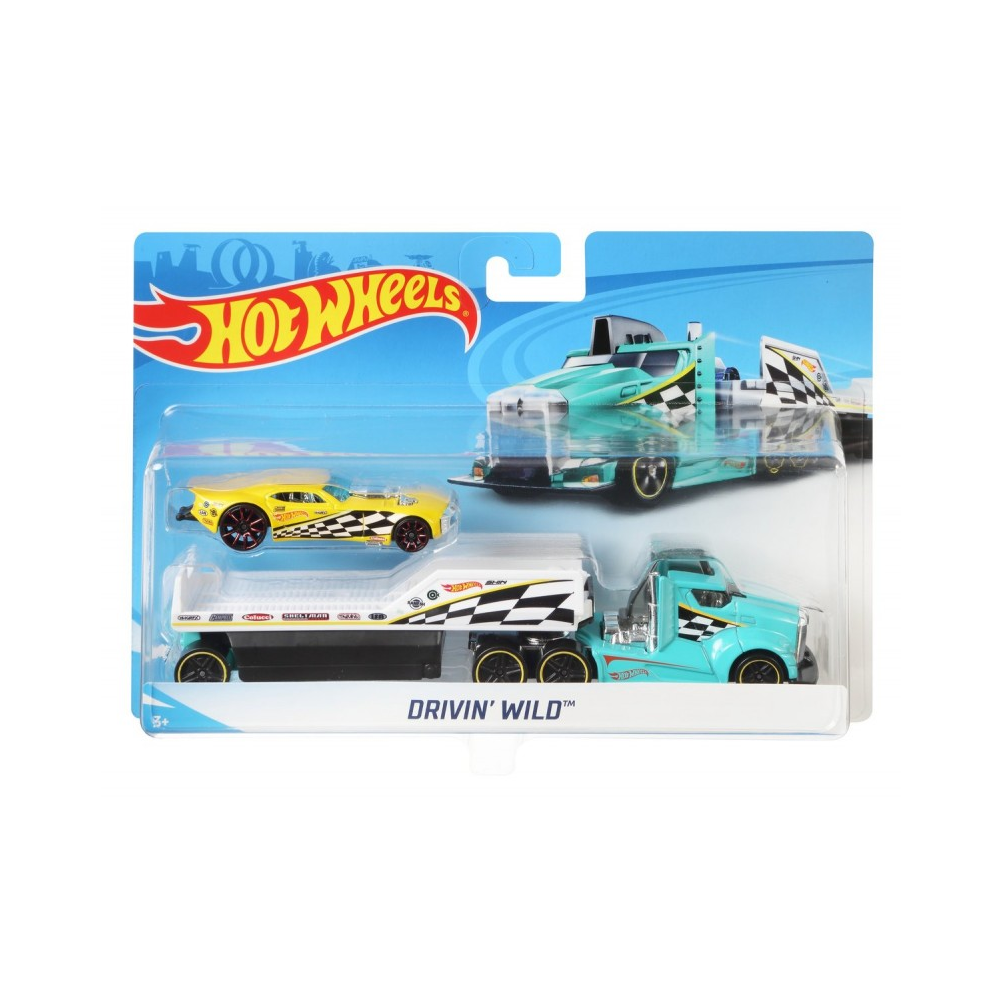 Mattel Hot Wheels - Σούπερ Νταλίκα, Drivin Wild BDW60 (BDW51)