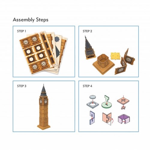 Cubic Fun – Puzzle 3D Big Ben 44 Pcs C094h