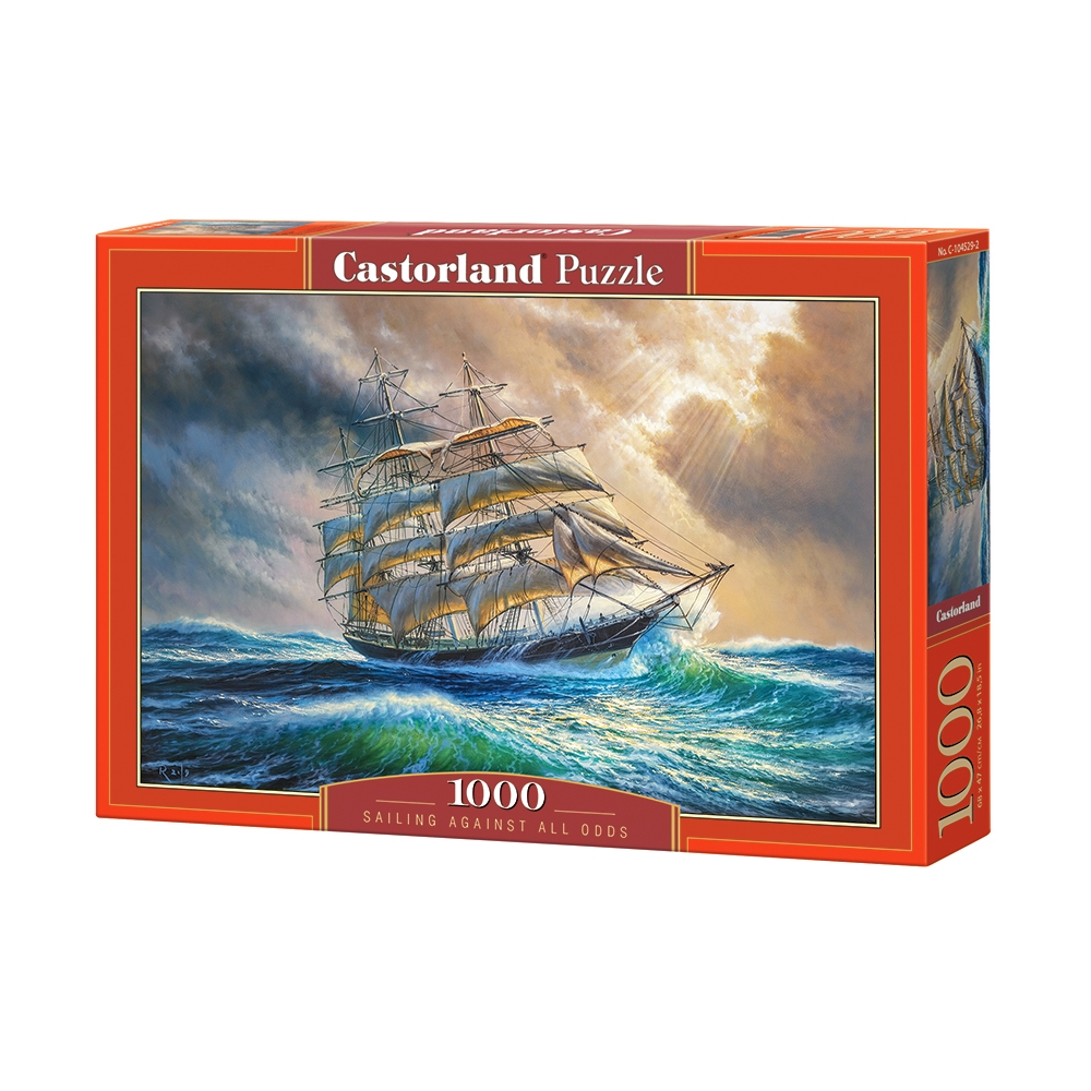 Castorland - Puzzle, Sailing Against All Odds 1000 Pcs C-104529