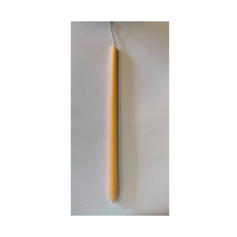 Dekor Candles Κερί - Χρωματιστό Αρωματικό Ανοιχτό Πορτοκαλί 40 εκ C016