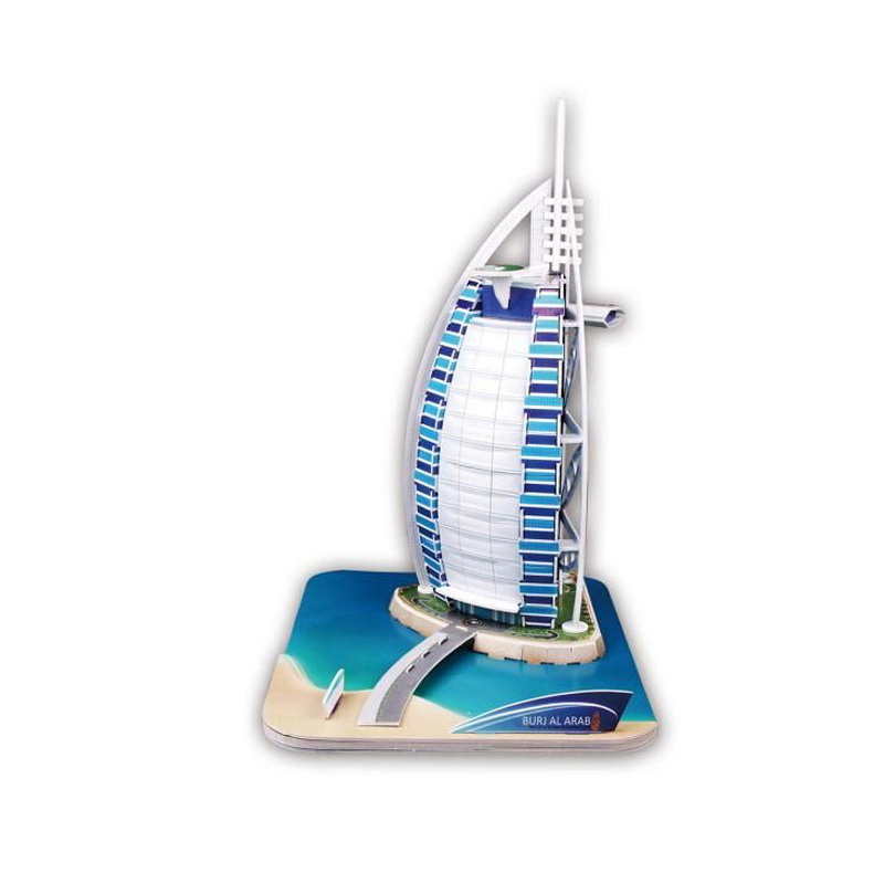 Cubic Fun – 3D Puzzle World΄s Great Architecture, Burj Al Arab 46 Pcs C065h