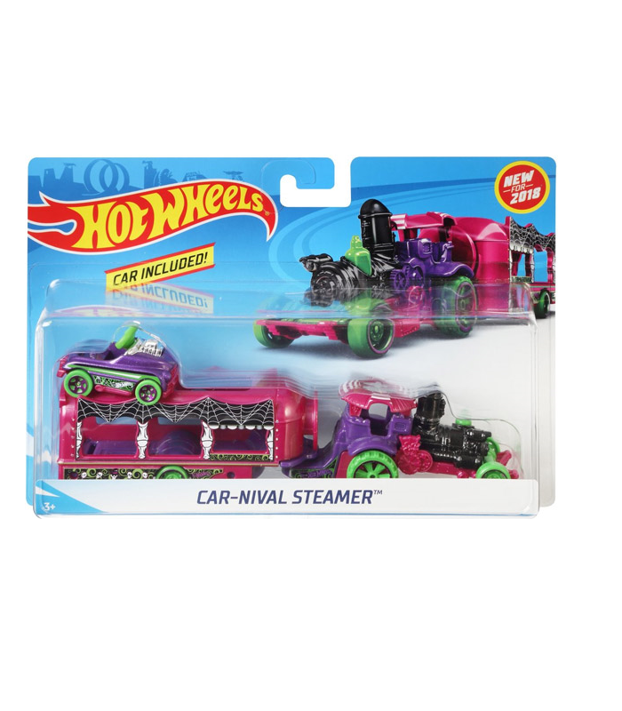 Mattel Hot Wheels - Σούπερ Νταλίκα, Car-Nival Steamer FKW90 (BDW51)