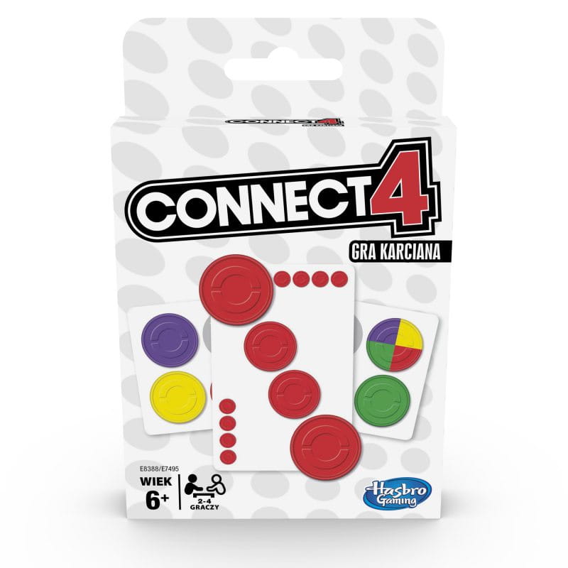 Hasbro - Επιτραπέζιο - Connect 4 Card Game E8388