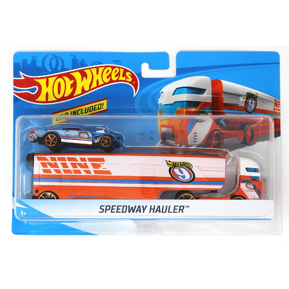 Mattel Hot Wheels - Σούπερ Νταλίκα, Speedway Hauler DKF82 (BDW51)