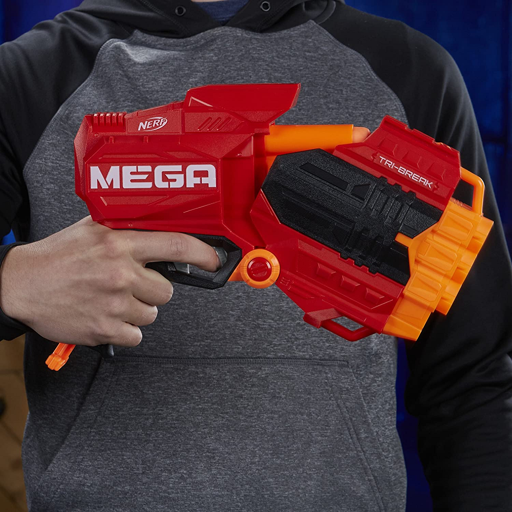 Hasbro Nerf - N-Strike Mega Tri-Break E0103