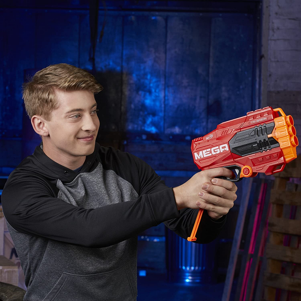 Hasbro Nerf - N-Strike Mega Tri-Break E0103