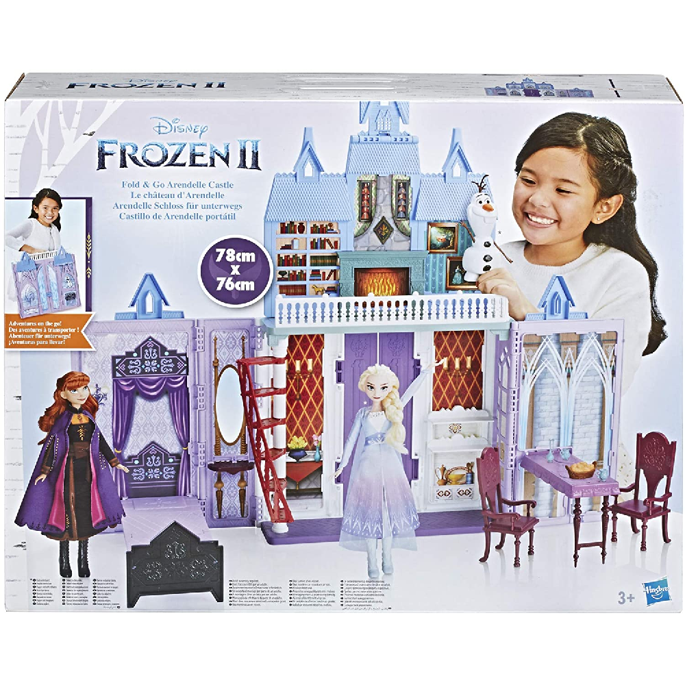 Hasbro Frozen - Fold And Go Κάστρο Arendelle Σετ Παιχνιδιού E5511