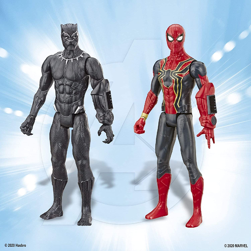 Hasbro - Marvel Avengers Endgame, Titan Hero Series, Iron Man/ Captain America/ Black Panther/ Iron Spider E5863