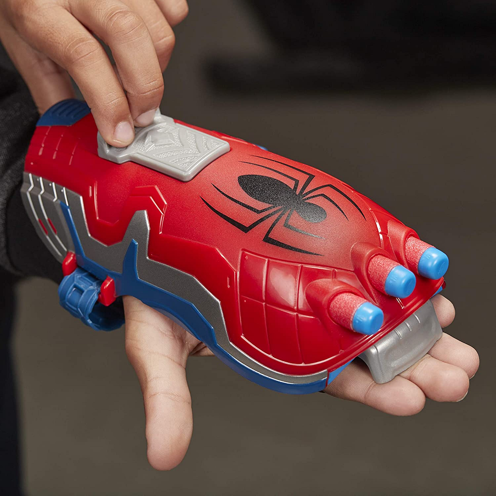 Hasbro - Nerf Power Moves, Marvel Spider-Man, Web Blast Web Shooter Εκτοξευτής E7328