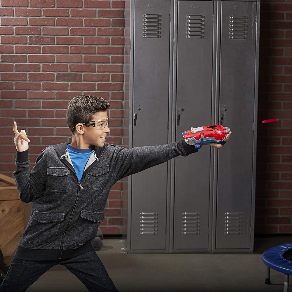 Hasbro - Nerf Power Moves, Marvel Spider-Man, Web Blast Web Shooter Εκτοξευτής E7328