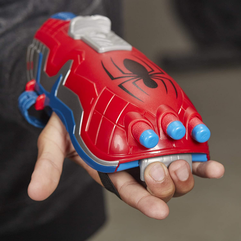 Hasbro - Nerf Power Moves, Marvel Spider-Man, Web Blast Web Shooter Εκτοξευτής E7328