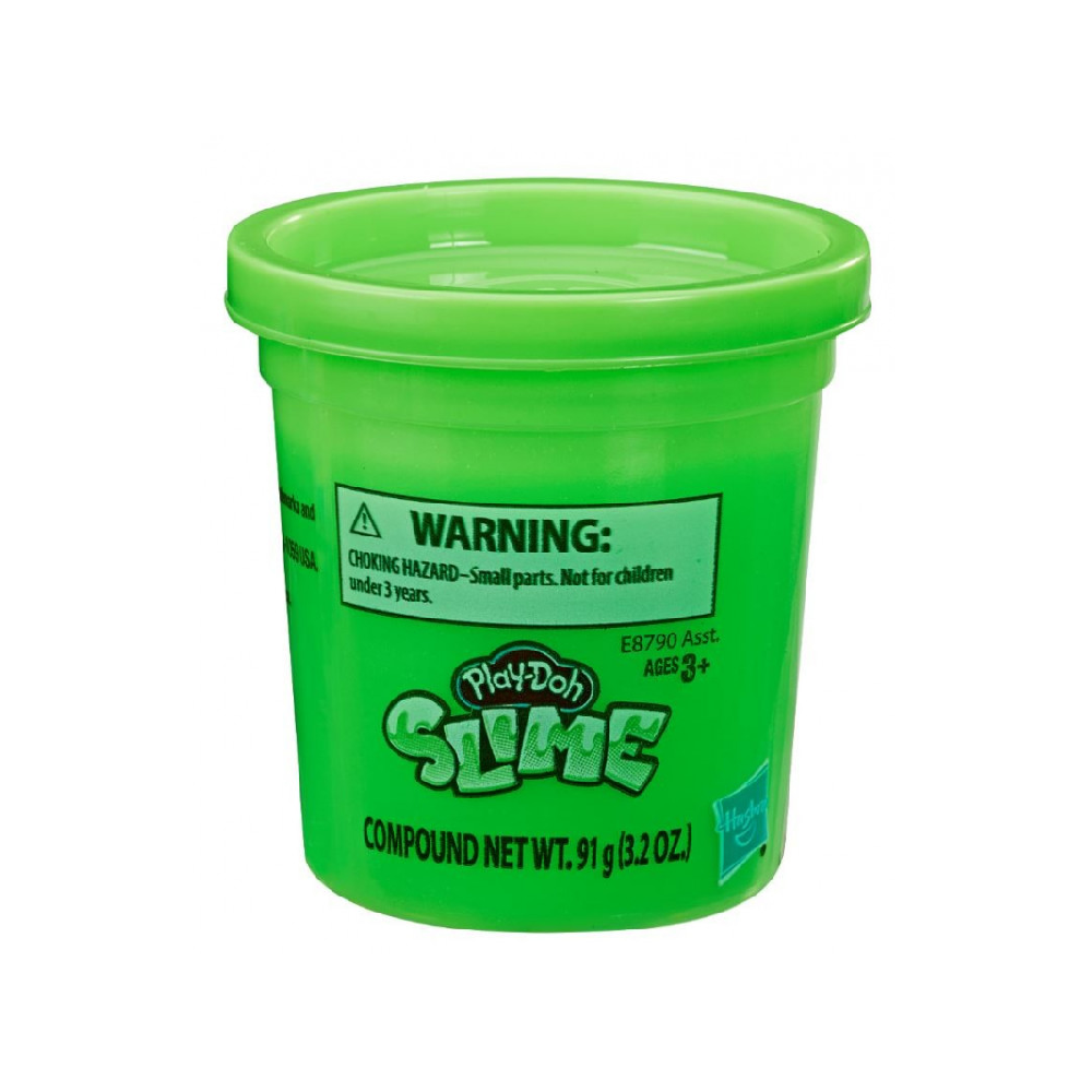 Hasbro Play-Doh - Slime Single Πράσινο E8802 (E8790)