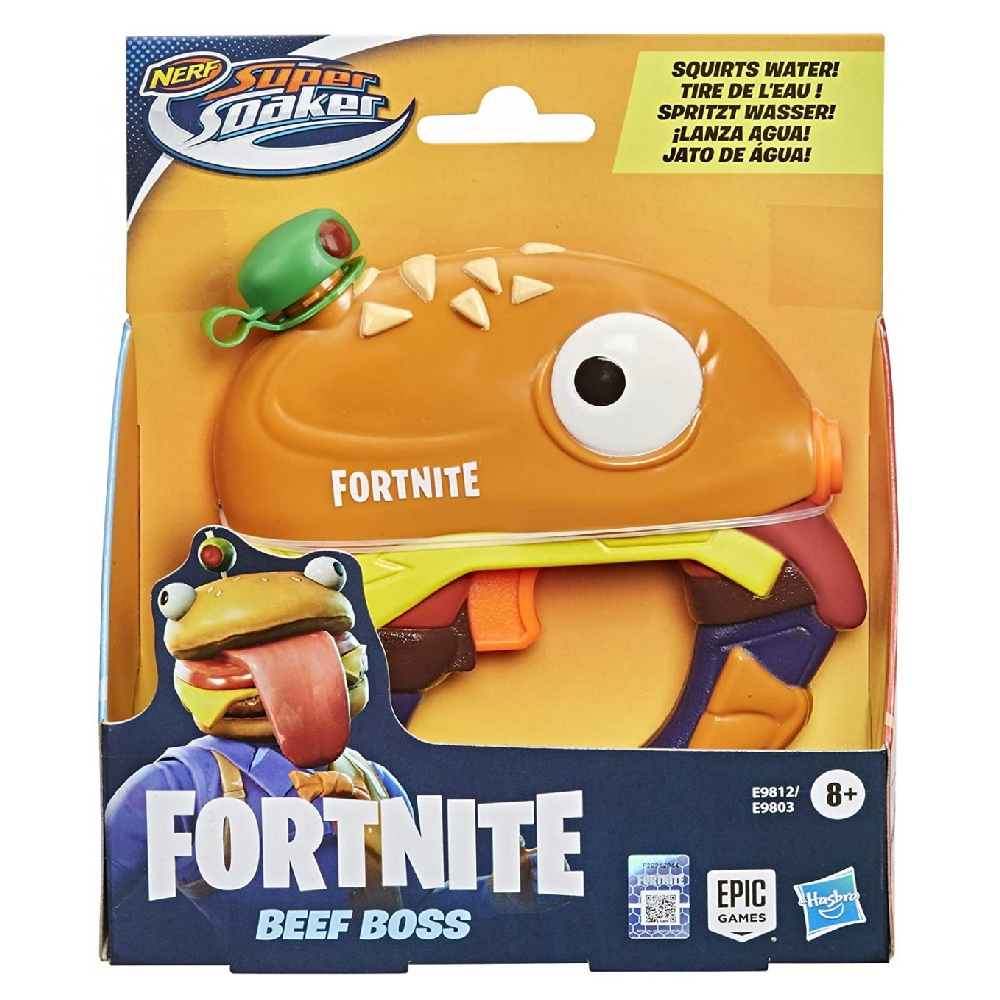 Hasbro Nerf - Super Soaker Fortnite, Beef Boss Micro Soakers Νεροπίστολο E9812 (E9803)