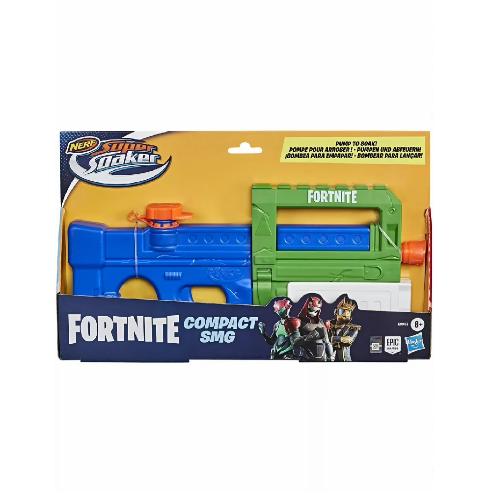 Hasbro Nerf - Super Soaker Fortnite Compact SMG L E9963