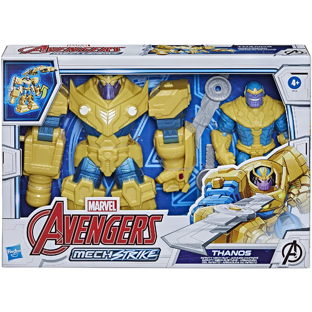 Hasbro - Marvel Avengers, Mech Strike Ultimate Suit Thanos F0264