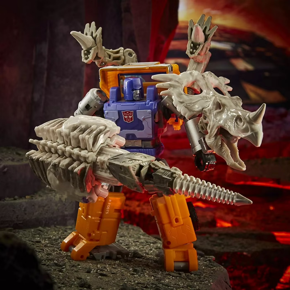 Hasbro Transformers - Generations War For Cybetron, Kingdom Deluxe Ractonite F0674 (F0364)