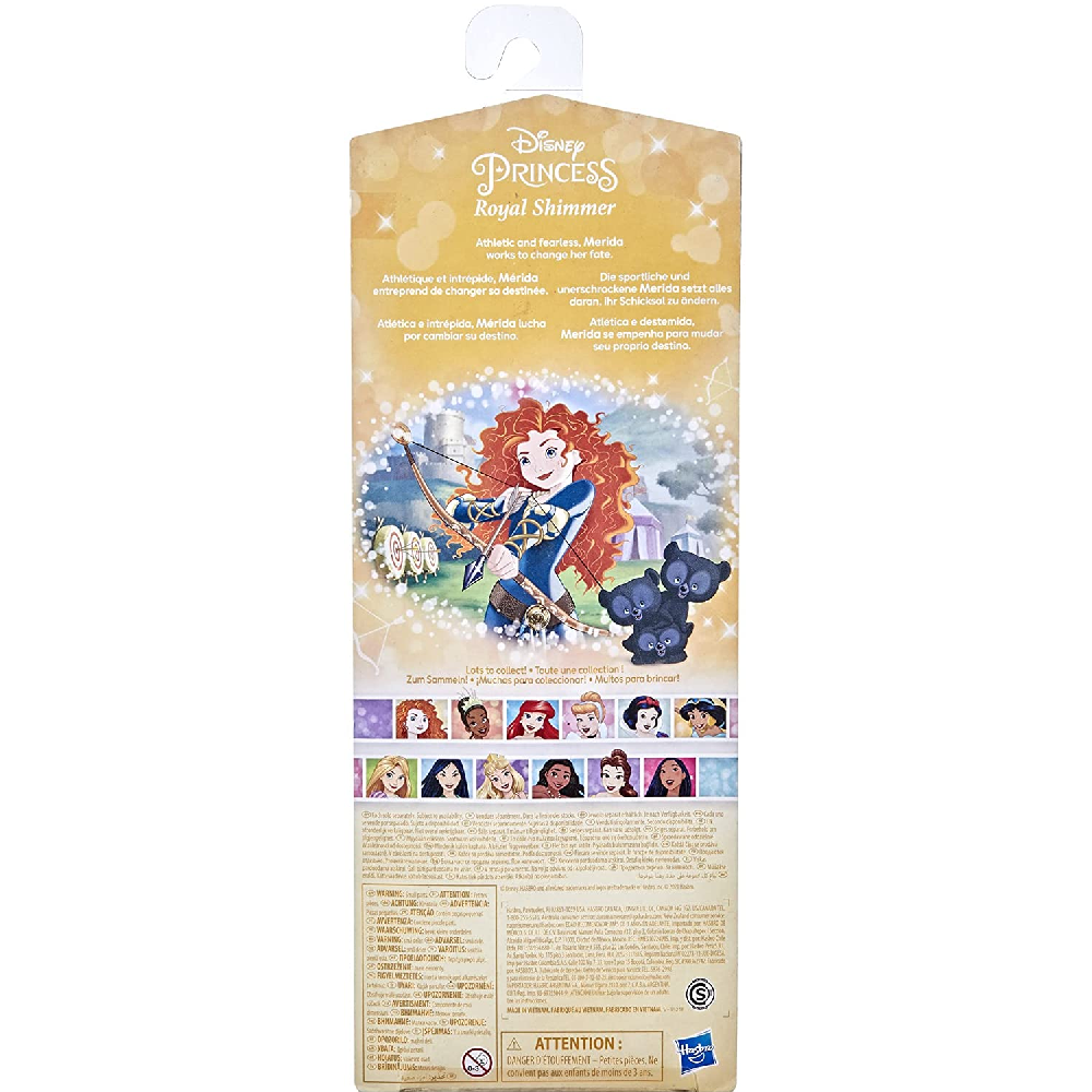 Hasbro Disney Princess - Royal Shimmer, Merida F0903 (F0883)