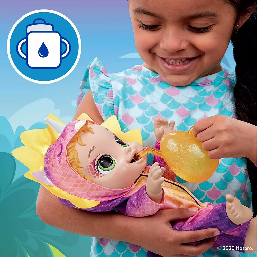 Hasbro Baby Alive - Dino Cuties Doll Triceratops F0933 (F0873)