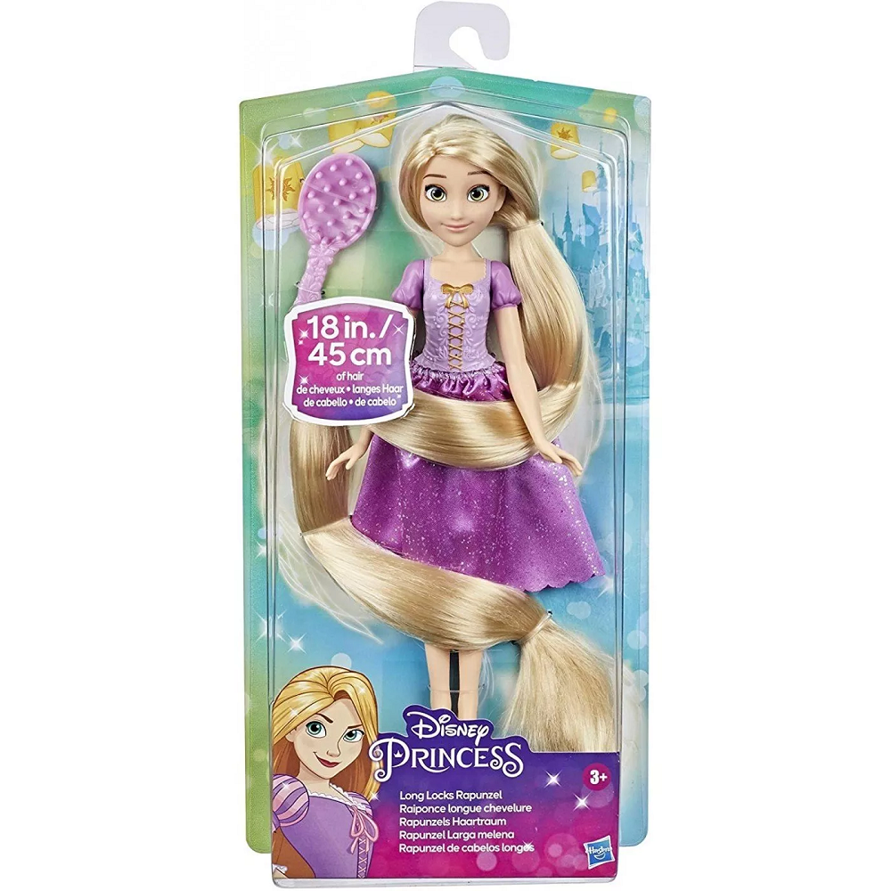 Hasbro Disney Princess - Long Locks Rapunzel, Fashion Doll Με Ξανθά Μαλλιά Μήκους 45 cm F1057