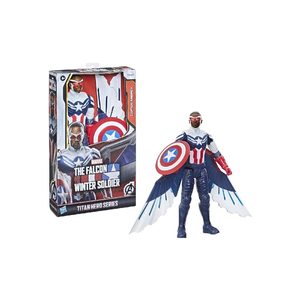 Hasbro - Marvel Avengers, Titan Hero Series, Captain America F2075