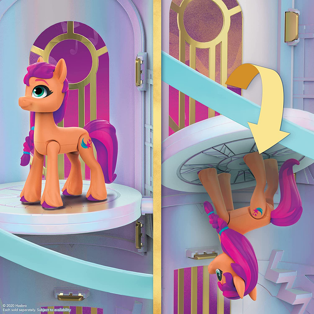 Hasbro My Little Pony - A New Generation Movie Story Scenes, Royal Racing Ziplines F2156