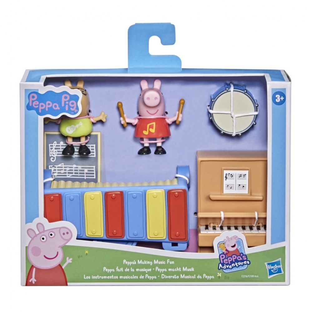 Hasbro - Peppa Pig, Peppa's Adventures, Peppa's Making Music Fun F2216 (F2189)