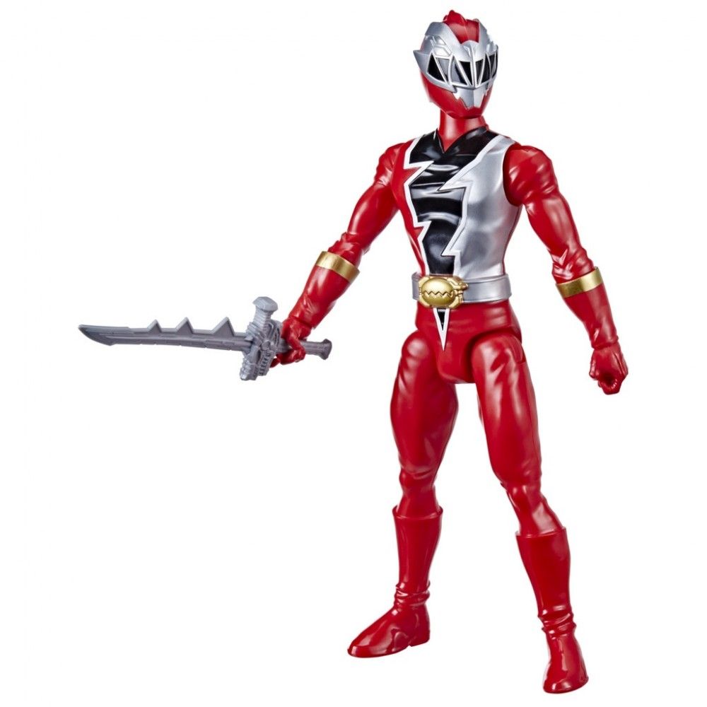 Hasbro Power Rangers - Φιγούρα Dino Fury, Red Ranger F2961 (F2957)