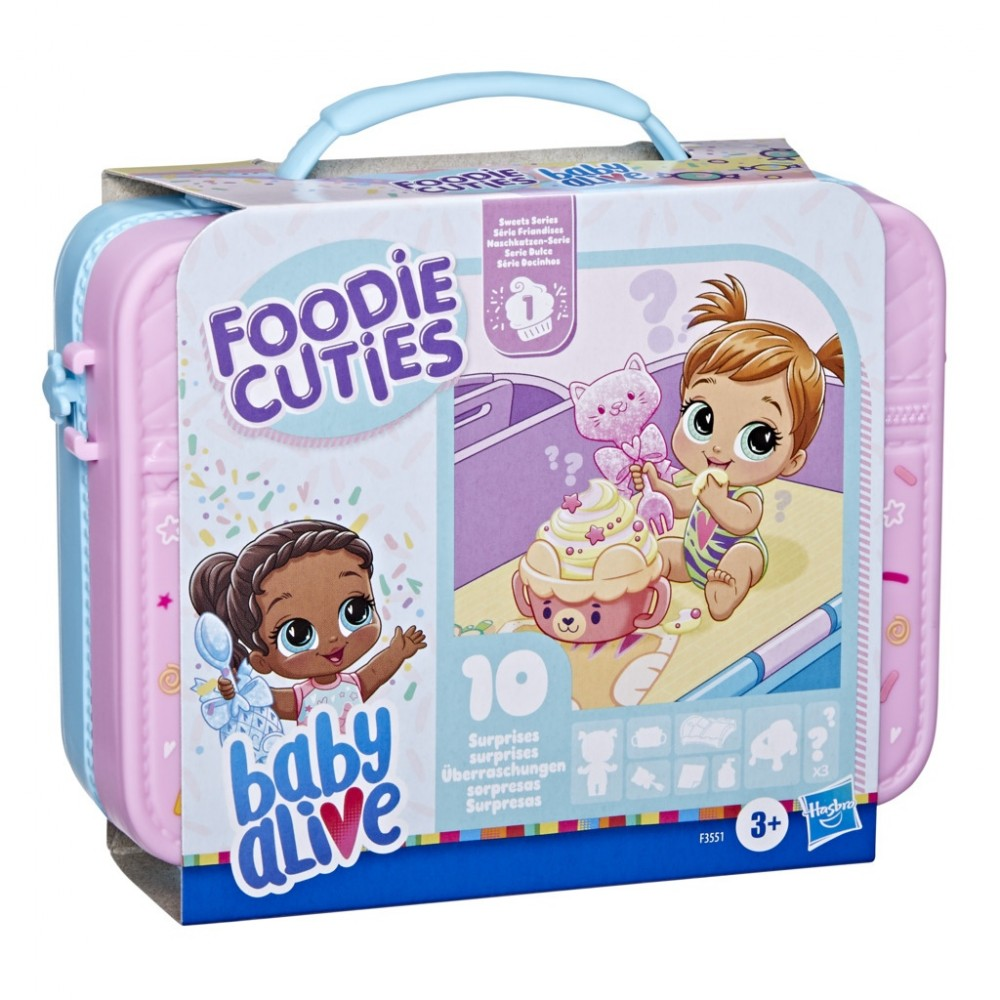 Hasbro Baby Alive - Foodies Cuties, Sweet Series 1 F3551