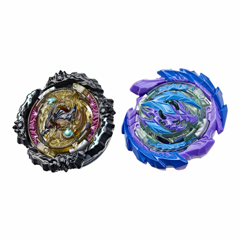 Hasbro Beyblade – Burst QuadDrive, Wrath Fafnir F7 Vs Berserk Linwyrm L7 F3964 (F3337)