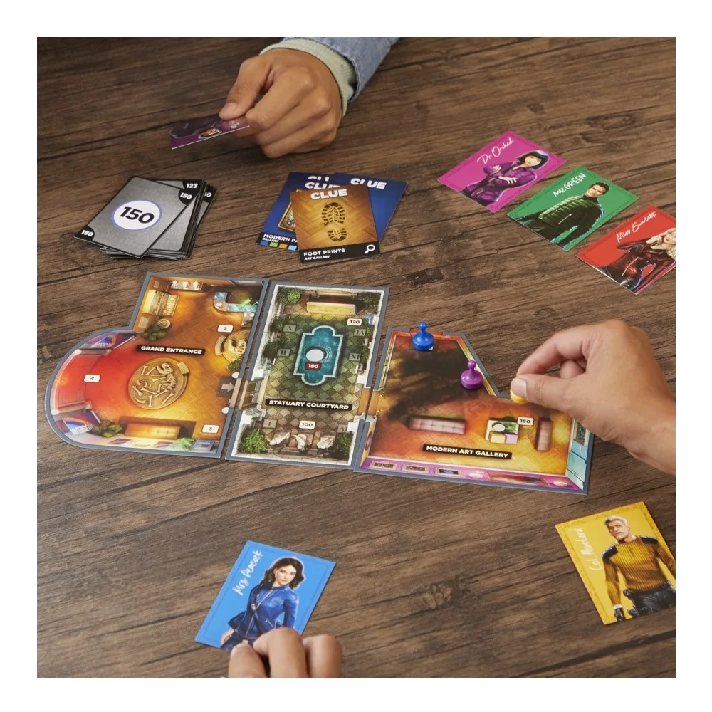 Hasbro - Επιτραπέζιο - Cluedo Escape, Ληστεία Στο Μουσείο F6109