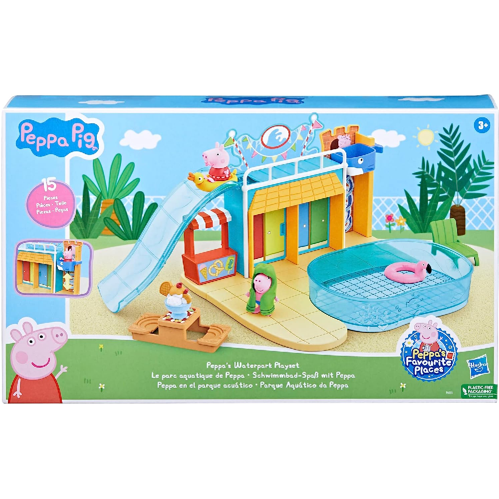 Hasbro - Peppa Pig, Peppas Waterpark Playset F6295 Hasbro - Peppa Pig, Peppas Waterpark Playset F6295