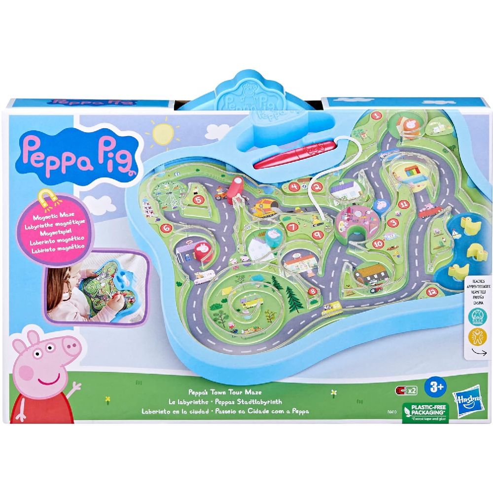 Hasbro - Peppa Pig, Learn With Peppas Maze F6410